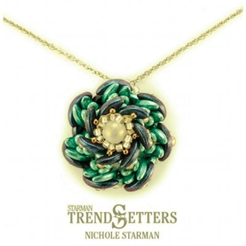 Datura Pendant by Nichole Starman: Starman's Trendsetter Pattern
