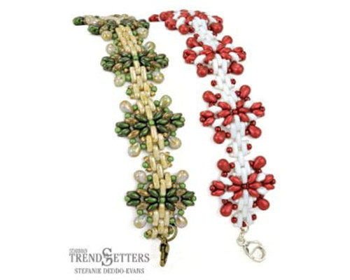 Fair Isle Bracelet by Deddo-Evans: Starman's Trendsetter Pattern