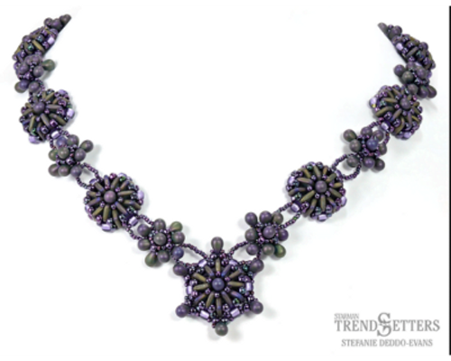 Purple Passion by S. Deddo-Evans: Starman's Trendsetter Pattern