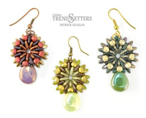Sunray Earrings by Patrick Duggan: Starman's Trendsetter Pattern