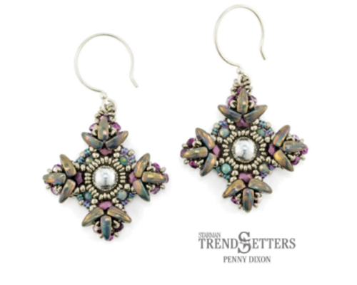 Wayfarer Earrings by Penny Dixon: Starman's Trendsetter Pattern