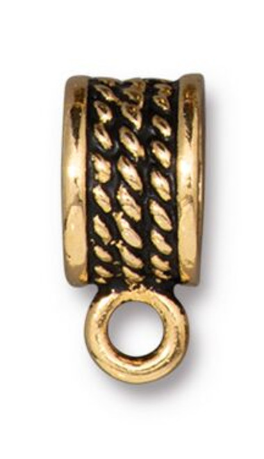 Bail: 8mm Rope Bail by TierraCast | Pk of 2