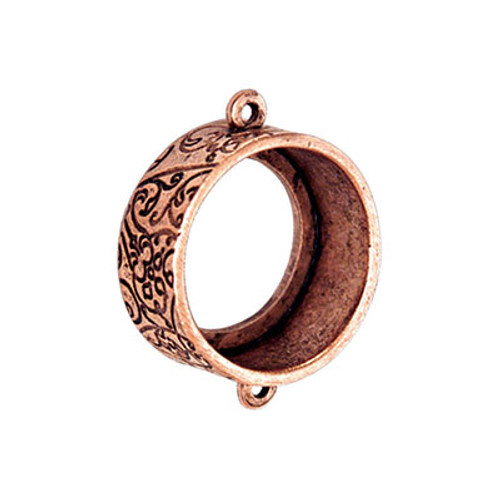 Bezel - Pendant: Circle Open Large by Nunn Design | 1 Each *Discontinued*