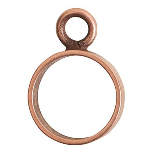 Bezel - Pendant: Circle Open Mini Single Loop by Nunn Design | 1 Each