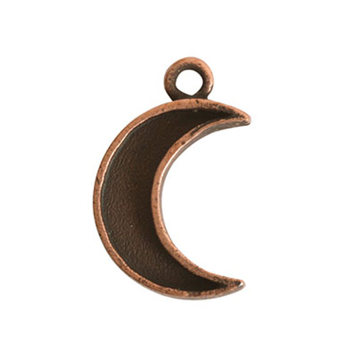 Bezel - Pendant: Moon Mini Single Loop by Nunn Design | 1 Each