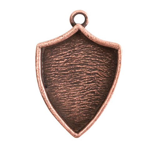Nunn Bezel - Pendant: Crest Pendant Shield | 1 Each *Discontinued*