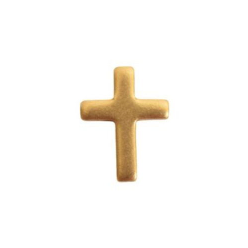 Brass Stamping: Mini Cross | Pk of 10