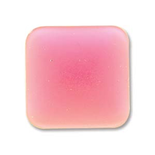 Lunasoft Square Cabochon 22MM - Watermelon | 1 Each *Discontinued* Lunasoft Square Cabochon 22MM - Watermelon | 1 Each *Discontinued*