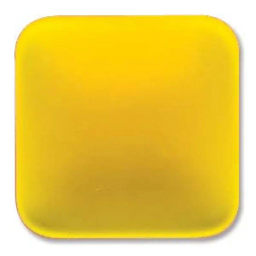 Lunasoft Square Cabochon 22MM - Lemon | 1 Each *Discontinued* Lunasoft Square Cabochon 22MM - Lemon | 1 Each *Discontinued*
