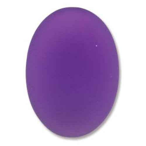 Lunasoft Oval Cabochon 25x18MM - Grape | 1 Each *Discontinued*