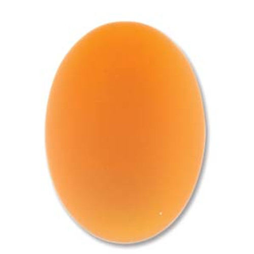 Lunasoft Oval Cabochon 25x18MM - Mango | 1 Each *Discontinued*