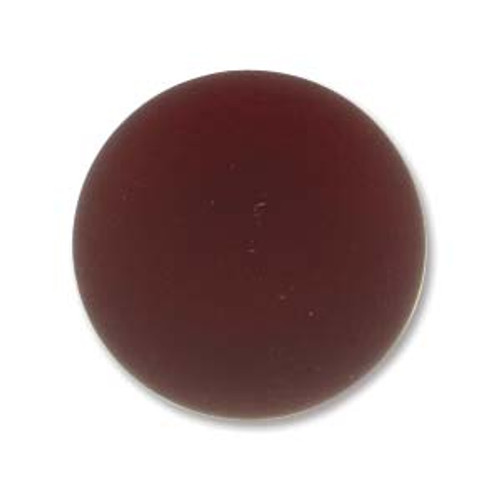 Lunasoft Round Cabochon 14MM - Garnet | 1 Each *Discontinued*
