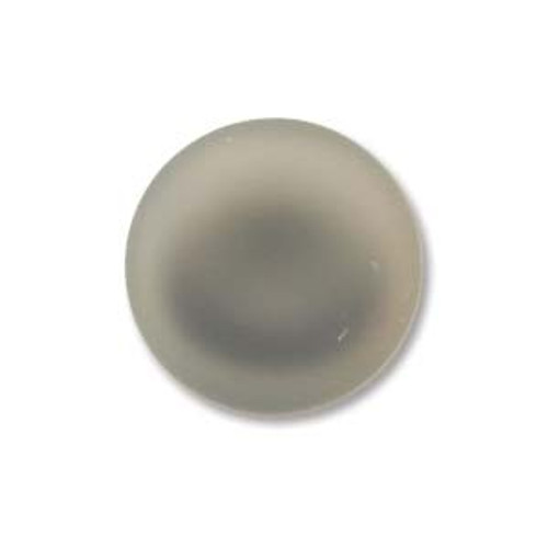 Lunasoft Round Cabochon 14MM - Grey | 1 Each *Discontinued*