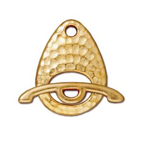Tierracast Clasp Set: Hammertone Ellipse | Pk of 2 sets