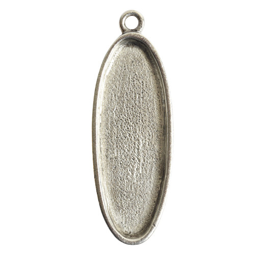 Nunn Design:  Pendant - Grande Oval Narrow Single Loop | Pk of 1