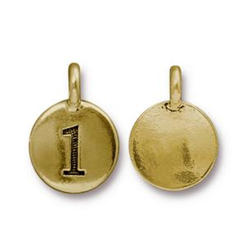 Tierracast Number Charms - 1 | Pk of 2