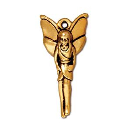 TierraCast Charms: Drop, Woodland Fairy | Pk of 2
