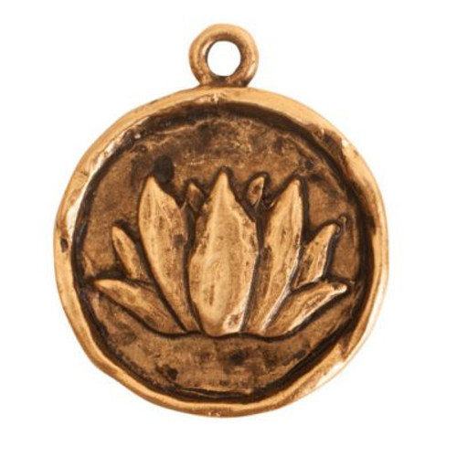Nunn Charm - Small Round Lotus | 1 Each