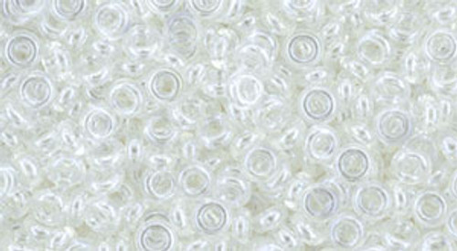 Demi Round Bead by Toho #101 Clear Transparent Luster