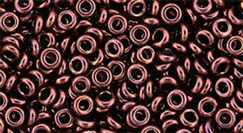 Demi Round Bead by Toho #222 Dark Bronze Demi Round Bead by Toho #222 Dark Bronze