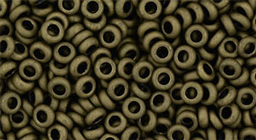 Demi Round Bead by Toho #702 Dark Copper Matte Demi Round Bead by Toho #702 Dark Copper Matte