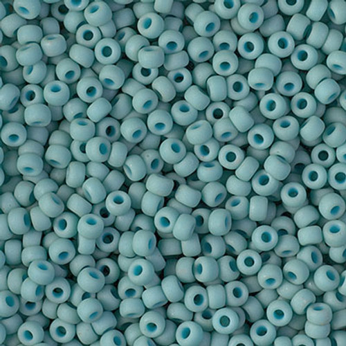 Round Seed Bead by Miyuki - #1251 Turquoise Metallic Matte