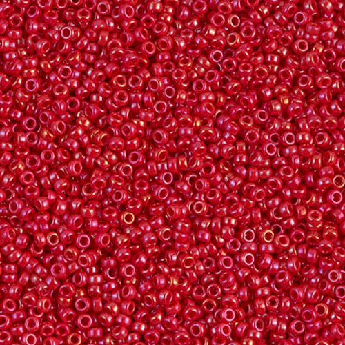 Round Seed Bead by Miyuki - #1943 Red Opaque Luster