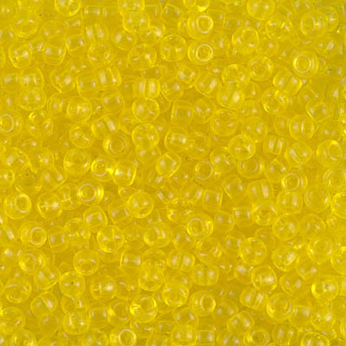 Round Seed Bead by Miyuki - #136 Yellow Transparent