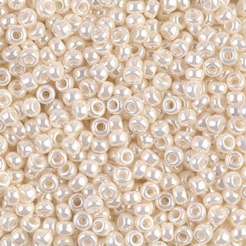 Round Seed Bead by Miyuki - #592 Antique Ivory Pearl Ceylon