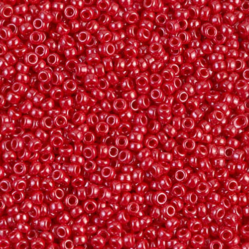 Round Seed Bead by Miyuki - #426 Red Opaque Luster