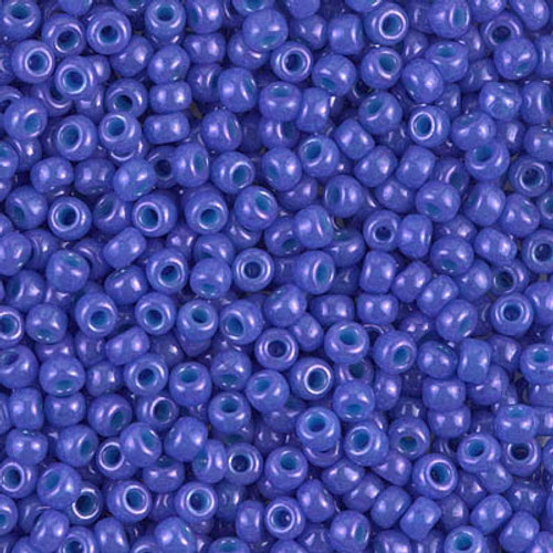 Round Seed Bead by Miyuki - #1477 Dyed Bright Purple Opaque