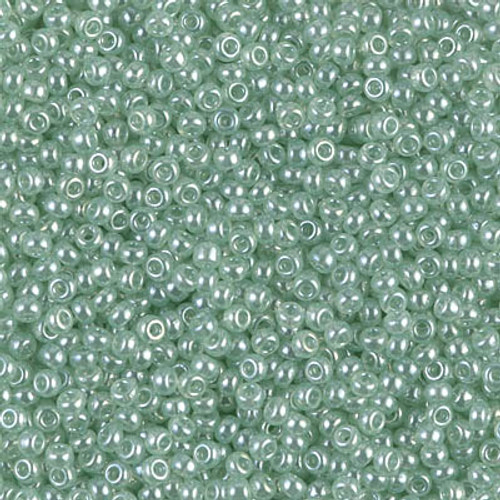 Round Seed Bead by Miyuki - #370 Sea Foam Transparent Luster