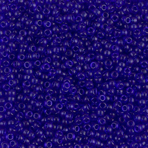 Round Seed Bead by Miyuki - #151-SF Cobalt Transparent Semi-Matte