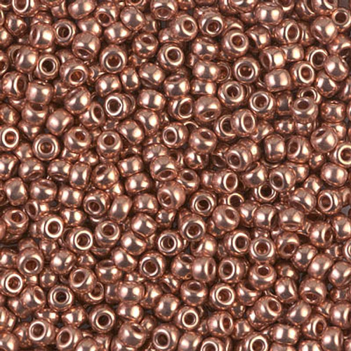 Round Seed Bead by Miyuki - #187 Copper Plated