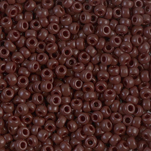 Round Seed Bead by Miyuki - #409 Chocolate Opaque