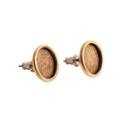 Nunn Earrings: Post Small Circle | 1 Pair