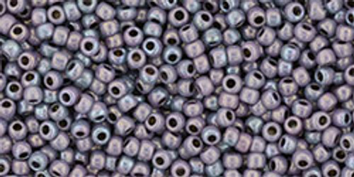 Round Seed Bead by Toho - #Y862 HYBRID Oxidized Bronze Purple *Discontinued*