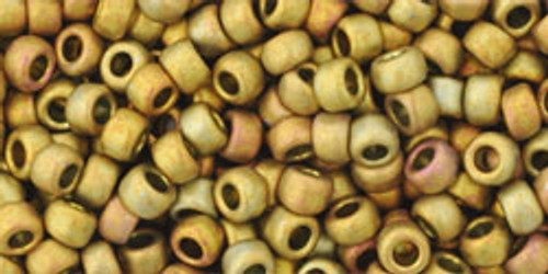 Round Seed Bead by Toho - #513-F Higher-Metallic Carnival Matte