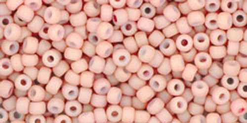 Round Seed Bead by Toho - #764 Pastel Shrimp Opaque Matte