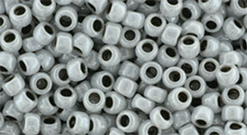 Round Seed Bead by Toho - #820 Gray / Black Inside Color Lined