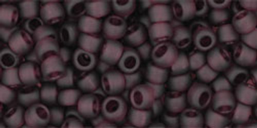 Round Seed Bead by Toho - #6-CF Amethyst Transparent Matte