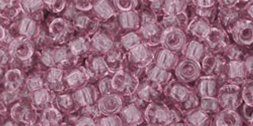 Round Seed Bead by Toho - #6 Light Amethyst Transparent Round Seed Bead by Toho - #6 Light Amethyst Transparent