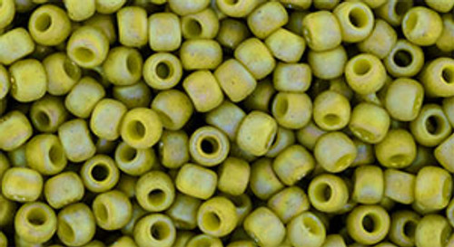 Round Seed Bead by Toho - #2630-F Semi Glazed Rainbow Lemongrass