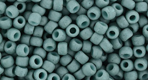 Round Seed Bead by Toho - #2604-F Semi Glazed Turquoise