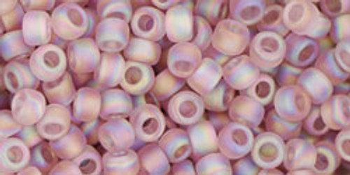 Round Seed Bead by Toho - #0166-F Light Amethyst Transparent Rainbow Matte Round Seed Bead by Toho - #0166-F Light Amethyst Transparent Rainbow Matte