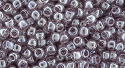 Round Seed Bead by Toho - #0110 Light Amethyst Transparent Luster Round Seed Bead by Toho - #0110 Light Amethyst Transparent Luster