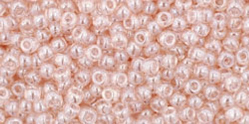 Round Seed Bead by Toho - #0106 Rosaline Transparent Luster Round Seed Bead by Toho - #0106 Rosaline Transparent Luster