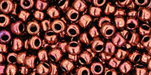 Round Seed Bead by Toho - #0222 Dark Bronze