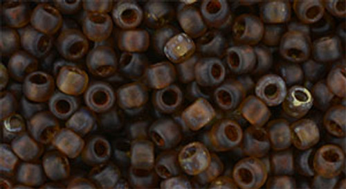 Round Seed Bead by Toho - #Y317-F HYBRID Light Amethyst Picasso Transparent Matte *Discontinued* Round Seed Bead by Toho - #Y317-F HYBRID Light Amethyst Picasso Transparent Matte *Discontinued*