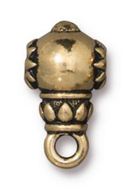 TierraCast Bead: Lotus Guru | Pk of 2